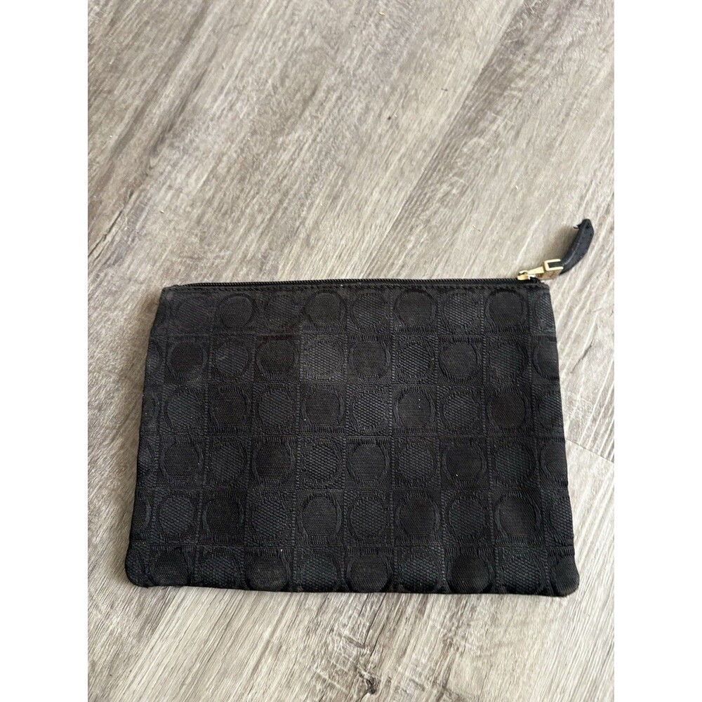 SALVATORE FERRAGAMO Travel Pouch Bag /Makeup Toiletry Wallet